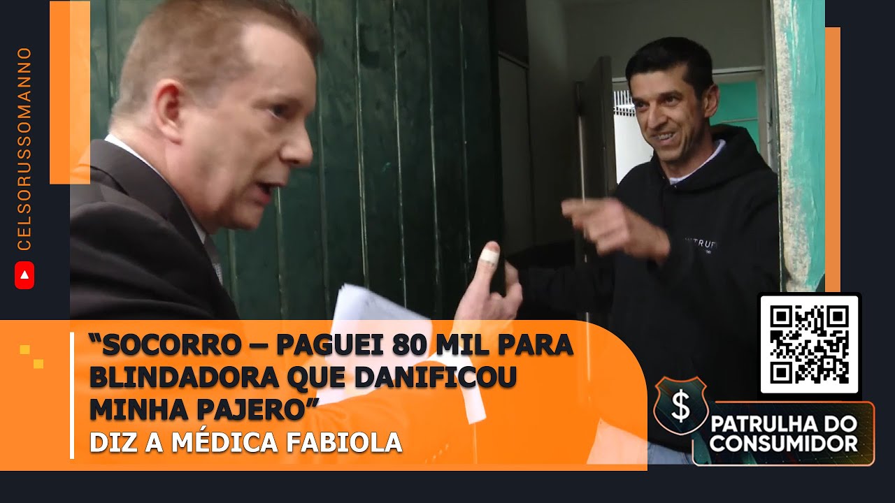 “Socorro – Paguei 80 mil para blindadora que danificou minha Pajero - ”Diz a médica FabIola
