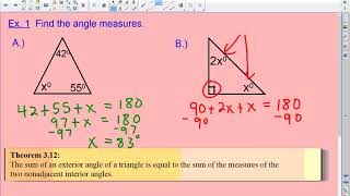 3 5 Parallel Lines and Triangles