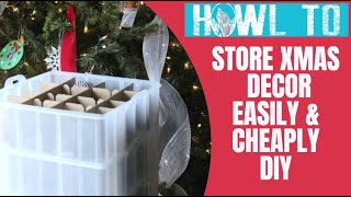 How to Store Christmas Decor Storage Hacks! 🎄 storage DIY Ideas simple Easy Recycling Solutions