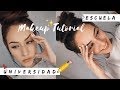 TUTORIAL FÁCIL PARA LA ESCUELA/UNIVERSIDAD!!! ✨| Melina Quiroga Makeup