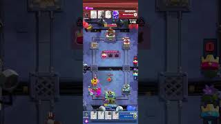 так раскидал малого #clashroyale #победа #shorts