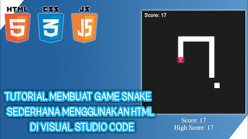 Cara Membuat Game Snake di Visual Studio Code Dengan HTML5