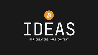 ideas for creating more content