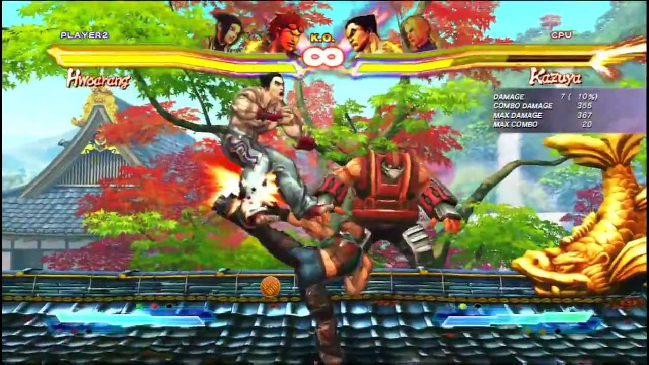 Street Fighter X Tekken Juri Combos