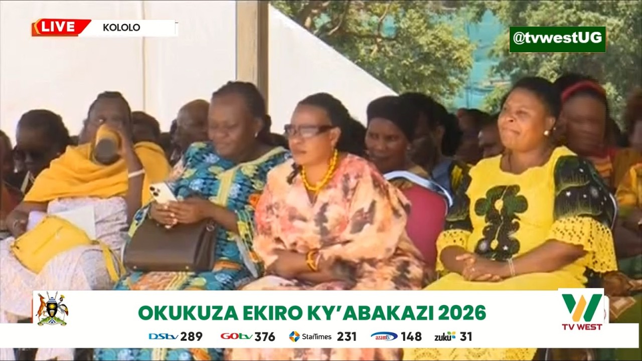 TV WEST LIVE: OKUKUZA EKIRO KY'ABAKAZI EKYA 2026, KOLOLO