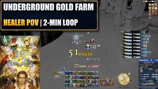 FFXIV Underground Gold Farm - Healer POV 2-Min Loop Occult Crescent North Horn