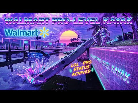 1V1 NEW Walmart Pro Level Fishing Kayak vs Boater Cobra Glacier