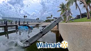 1V1 NEW Walmart Pro Level Fishing Kayak vs Boater Cobra Glacier