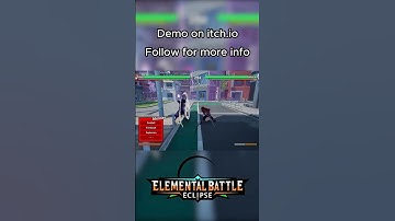 New Indie Game Alert 🚀 Elemental Battle Eclipse Demo