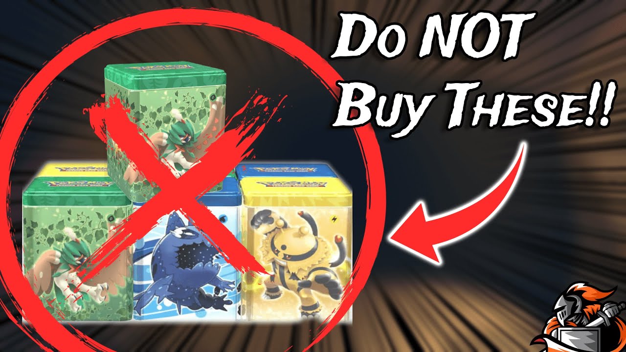 The Worst Pokemon Tins Ever Made? - Stacking Tins 2022 Opening