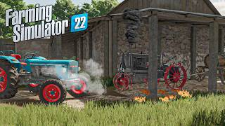 First Start of Tractors at Abandoned Farm | Farming Simulator 22