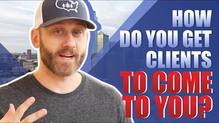 How do you get clients to come to you? - Lee Brads...