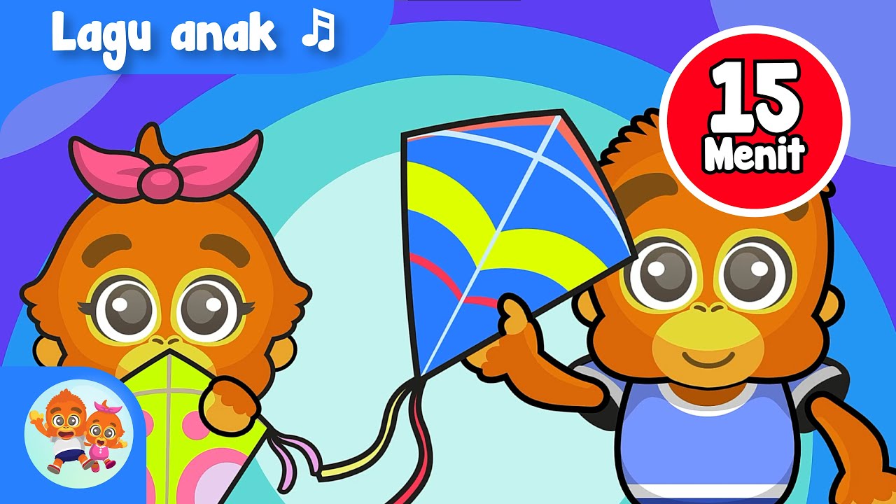 Lagu Layang Layang | 15 Min Kumpulan Lagu Anak Balita Indonesia | Coco dan Nana