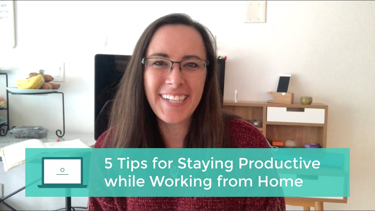 5 Tips for Staying Productive while Working from Home | Productivity ...