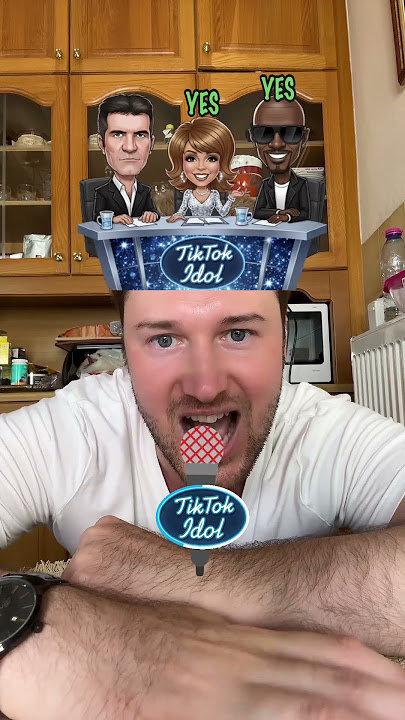 Πέρασα στο TikTok Idol 😂 #shorts