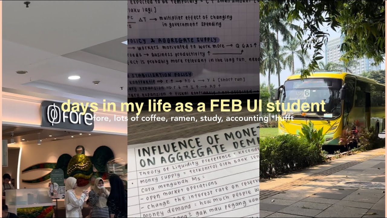 Uni diary ep.11 — days in my life as a FEB UI student ☕️