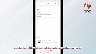 Panduan Aplikasi Absensi Online Agam screenshot 3
