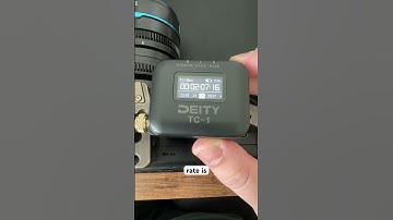 How to sync time code on a Blackmagic Pocket Cinema Camera 4K