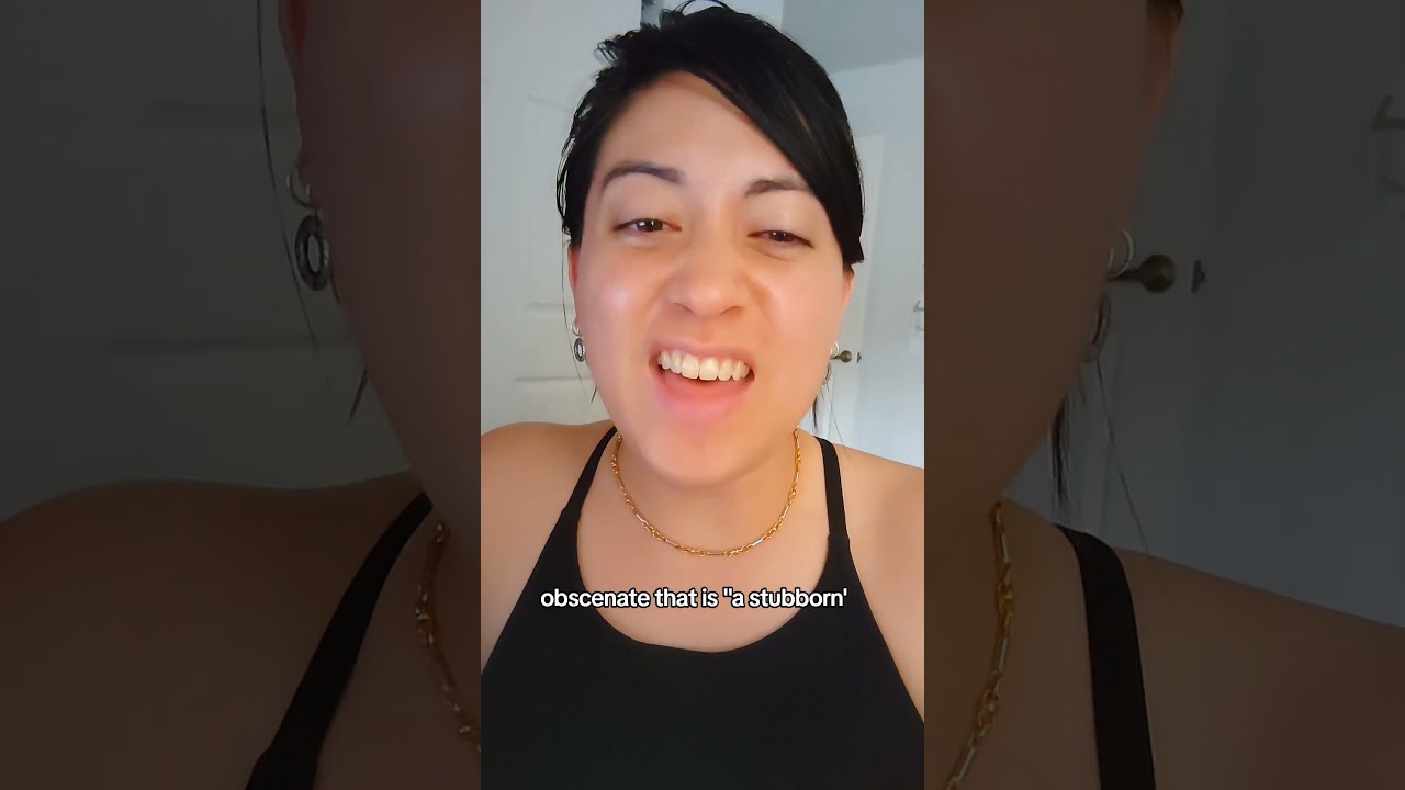 Abstinent and Obstinate