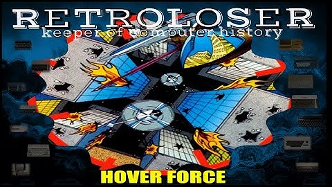 Hover Force // mattel intellvision // gameplay // 4k