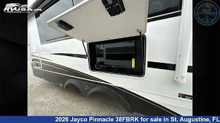 Remarkable 2026 Jayco Pinnacle Fifth Wheel RV For Sale in St. Augustine, FL | RVUSA.com