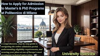 Complete Guide to Applying for Master's & PhD Programs at Politecnico di Milano