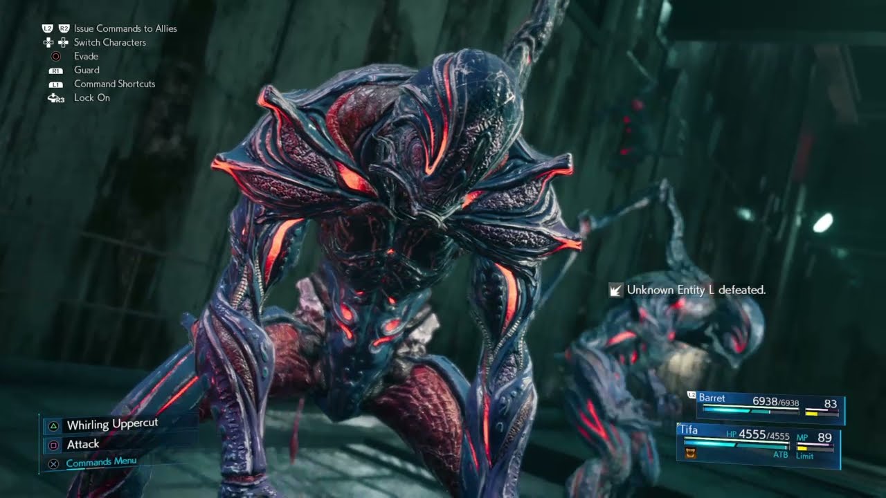 Final Fantasy VII Remake Failed Experiment Hard No Damage