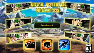 F2P TEAM BARDOCK HIDDEN POTENTIAL GUIDE! Breakdown of each unit's stats and recommended builds!