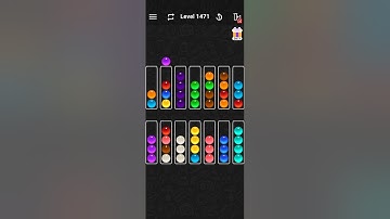 Level 1471 - Color Ball Sort Solution