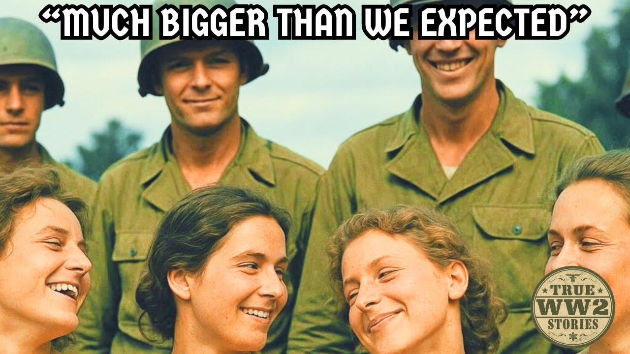 "MUCH BIGGER Than We Expected" | German POW Women Were SHOCKED About The Size Of American Guards