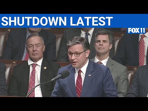 U.S. House votes on ending month-long government shutdown | FOX 11 LA