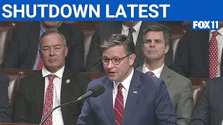 U.s. House Votes On Ending Month-Long Government Shutdown Fox 11 La