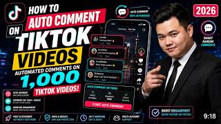 How to Auto Comment on TikTok Videos | Automated Comments on 1,000 TikTok Videos (2026)
