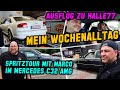 Mein Wochenalltag - W140 Felgen, Ausflug zu @Halle77    Spritztour mit Marco im C32 AMG