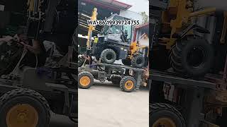 Double-ended loader, front-shovel-rear-digging loader, construction machinery#excavator #machinery