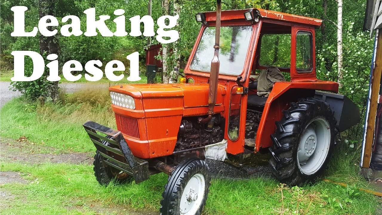 Where did all the diesel go? Changing fuel filter on our Fiat 440