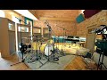 Private Studio Tour - Karl Brazil demonstrates how big drums can sound here!