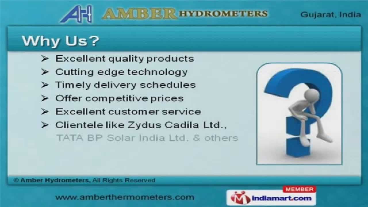 Scientific Instruments by Amber Hydrometers, Ahmedabad