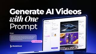 AI Video Generator: Turn Prompts Into Cinematic Videos | Renderforest