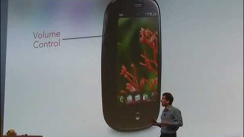 CES 2009 Launch of the Palm Pre and webOS