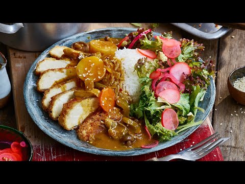 VEGAN KATSU CURRY RECIPE, new & improved!