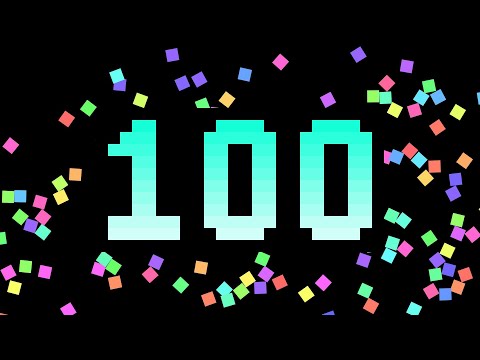 100 Seconds Pixels Explode Timer
