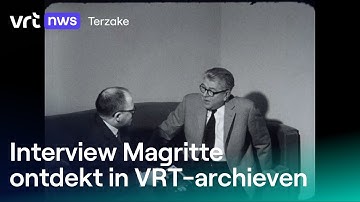 Hoe komt oude opname met René Magritte plots tevoorschijn?