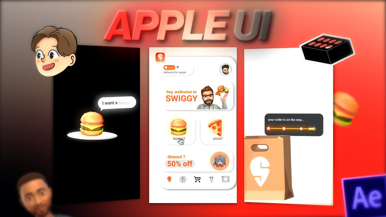 Edit Like SUTOX ORIGINALS In AFTER EFFECTS | Apple UI Tutorial - YouTube