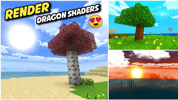 Top 3 Render Dragon Shaders For Mcpe | Render Dragon Shaders Mcpe 1.18 | Devay Gaming