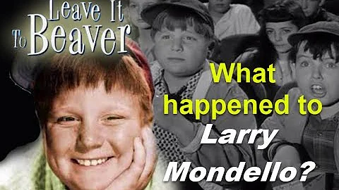 Why did Larry Mondello disappear from LEAVE IT TO ...