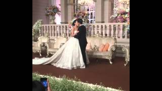 Video Wedding Kiss Glenn Alienski & Chelsea Olivia