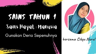 Sains Tahun 1 Manusia [ Gunakan Deria Sepenuhnya ]