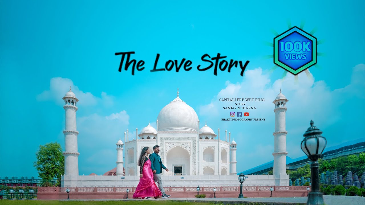 Best Romantic Santali Pre  wedding 2023full Cinematic VideoSanjay  Jharna  Eco Park Kolkata