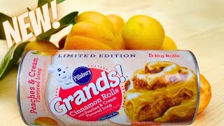 LIMITED Edition Grands! Peaches & Cream Cinnamon Rolls by iknowchris 207 views 1 month ago 8 minutes, 44 seconds